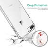 image:imageTENOC Phone Case Compatible with iPhone 7 Plus amp iPhone 8 Plus Black Case AntiFingerprint Protective Bumper Matte Cover for 55 InchClear
