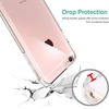 image:imageTENOC Phone Case Compatible with iPhone 7 Plus amp iPhone 8 Plus Black Case AntiFingerprint Protective Bumper Matte Cover for 55 InchClear