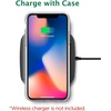 image:imageTENOC Phone Case Compatible with iPhone 7 Plus amp iPhone 8 Plus Black Case AntiFingerprint Protective Bumper Matte Cover for 55 InchClear