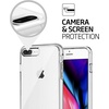 image:imageTENOC Phone Case Compatible with iPhone 7 Plus amp iPhone 8 Plus Black Case AntiFingerprint Protective Bumper Matte Cover for 55 InchClear