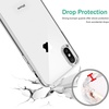 image:imageTENOC Phone Case Compatible with iPhone 7 Plus amp iPhone 8 Plus Black Case AntiFingerprint Protective Bumper Matte Cover for 55 InchClear