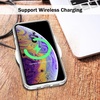 image:imageTENOC Phone Case Compatible with iPhone 7 Plus amp iPhone 8 Plus Black Case AntiFingerprint Protective Bumper Matte Cover for 55 InchClear AntiYellowing