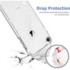 image:imageTENOC Phone Case Compatible with iPhone 7 Plus amp iPhone 8 Plus Black Case AntiFingerprint Protective Bumper Matte Cover for 55 InchClear Glitter