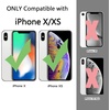 image:imageTENOC Phone Case Compatible with iPhone 7 Plus amp iPhone 8 Plus Black Case AntiFingerprint Protective Bumper Matte Cover for 55 InchClear Glitter