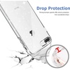 image:imageTENOC Phone Case Compatible with iPhone 7 Plus amp iPhone 8 Plus Black Case AntiFingerprint Protective Bumper Matte Cover for 55 InchClear Glitter