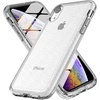 image:imageTENOC Phone Case Compatible with iPhone 7 Plus amp iPhone 8 Plus Black Case AntiFingerprint Protective Bumper Matte Cover for 55 InchClear Glitter
