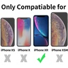 image:imageTENOC Phone Case Compatible with iPhone 7 Plus amp iPhone 8 Plus Black Case AntiFingerprint Protective Bumper Matte Cover for 55 InchClear Glitter
