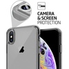 image:imageTENOC Phone Case Compatible with iPhone 7 Plus amp iPhone 8 Plus Black Case AntiFingerprint Protective Bumper Matte Cover for 55 InchClear Gray