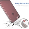 image:imageTENOC Phone Case Compatible with iPhone 7 Plus amp iPhone 8 Plus Black Case AntiFingerprint Protective Bumper Matte Cover for 55 InchClear Gray