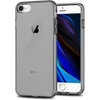 image:imageTENOC Phone Case Compatible with iPhone 7 Plus amp iPhone 8 Plus Black Case AntiFingerprint Protective Bumper Matte Cover for 55 InchClear Gray