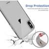 image:imageTENOC Phone Case Compatible with iPhone 7 Plus amp iPhone 8 Plus Black Case AntiFingerprint Protective Bumper Matte Cover for 55 InchClear Gray