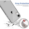image:imageTENOC Phone Case Compatible with iPhone 7 Plus amp iPhone 8 Plus Black Case AntiFingerprint Protective Bumper Matte Cover for 55 InchClear Gray