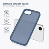 image:imageTENOC Phone Case Compatible with iPhone 7 Plus amp iPhone 8 Plus Black Case AntiFingerprint Protective Bumper Matte Cover for 55 InchDark Blue