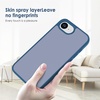 image:imageTENOC Phone Case Compatible with iPhone 7 Plus amp iPhone 8 Plus Black Case AntiFingerprint Protective Bumper Matte Cover for 55 InchDark Blue