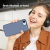 image:imageTENOC Phone Case Compatible with iPhone 7 Plus amp iPhone 8 Plus Black Case AntiFingerprint Protective Bumper Matte Cover for 55 InchDark Blue