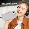 image:imageTENOC Phone Case Compatible with iPhone 7 Plus amp iPhone 8 Plus Black Case AntiFingerprint Protective Bumper Matte Cover for 55 InchDark Gray