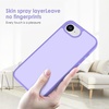 image:imageTENOC Phone Case Compatible with iPhone 7 Plus amp iPhone 8 Plus Black Case AntiFingerprint Protective Bumper Matte Cover for 55 InchLight Purple