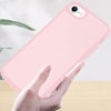 image:imageTENOC Phone Case Compatible with iPhone 7 Plus amp iPhone 8 Plus Black Case AntiFingerprint Protective Bumper Matte Cover for 55 InchPink