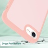 image:imageTENOC Phone Case Compatible with iPhone 7 Plus amp iPhone 8 Plus Black Case AntiFingerprint Protective Bumper Matte Cover for 55 InchPink