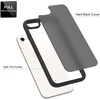 image:imageTENOC Phone Case Compatible with iPhone 7 Plus amp iPhone 8 Plus Black Case AntiFingerprint Protective Bumper Matte Cover for 55 InchTranslucent Black