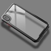 image:imageTENOC Phone Case Compatible with iPhone XR Clear Case Black Protective Bumper NonYellowing Cover for 61 Inch