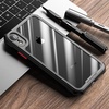 image:imageTENOC Phone Case Compatible with iPhone XR Clear Case Black Protective Bumper NonYellowing Cover for 61 Inch