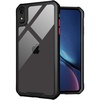 image:imageTENOC Phone Case Compatible with iPhone XR Clear Case Black Protective Bumper NonYellowing Cover for 61 Inch