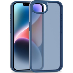 image:imageTENOC Phone Case Compatible with iPhone 7 Plus amp iPhone 8 Plus Black Case AntiFingerprint Protective Bumper Matte Cover for 55 InchDark Blue