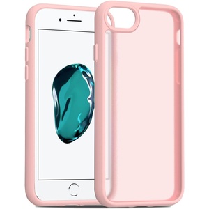 image:imageTENOC Phone Case Compatible with iPhone 7 Plus amp iPhone 8 Plus Black Case AntiFingerprint Protective Bumper Matte Cover for 55 InchPink