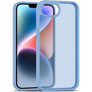 image:imageTENOC Phone Case Compatible with iPhone 7 Plus amp iPhone 8 Plus Black Case AntiFingerprint Protective Bumper Matte Cover for 55 InchSierra Blue