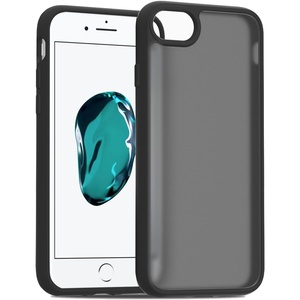image:imageTENOC Phone Case Compatible with iPhone 7 Plus amp iPhone 8 Plus Black Case AntiFingerprint Protective Bumper Matte Cover for 55 InchTranslucent Black