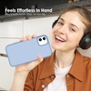 image:imageTENOC Phone Case Compatible with iPhone 13 amp iPhone 14 Black Case AntiFingerprint Protective Bumper Matte Cover for 61 InchSierra Blue