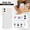 image:imageTENOC Phone Case Compatible with iPhone 13 amp iPhone 14 Black Case AntiFingerprint Protective Bumper Matte Cover for 61 InchTranslucent