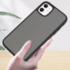 image:imageTENOC Phone Case Compatible with iPhone 13 amp iPhone 14 Black Case AntiFingerprint Protective Bumper Matte Cover for 61 InchTranslucent Black