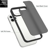 image:imageTENOC Phone Case Compatible with iPhone 13 amp iPhone 14 Black Case AntiFingerprint Protective Bumper Matte Cover for 61 InchTranslucent Black