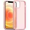 image:imageTENOC Phone Case Compatible with iPhone 13 amp iPhone 14 Black Case AntiFingerprint Protective Bumper Matte Cover for 61 InchTranslucent Pink