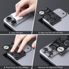 image:imageTENOC Camera Lens Protector for iPhone 17 BlueSilver
