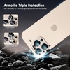 image:imageTENOC Camera Lens Protector for iPhone 17 BlueSilver