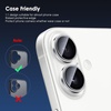 image:imageTENOC Camera Lens Protector for iPhone 17 BlueSilver