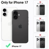 image:imageTENOC Phone Case Compatible with iPhone 15 Black Case AntiFingerprint Protective Bumper Matte Cover for 61 InchBlack