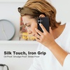 image:imageTENOC Phone Case Compatible with iPhone 15 Black Case AntiFingerprint Protective Bumper Matte Cover for 61 InchBlack