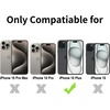image:imageTENOC Phone Case Compatible with iPhone 15 Black Case AntiFingerprint Protective Bumper Matte Cover for 61 InchBlack