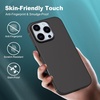 image:imageTENOC Phone Case Compatible with iPhone 15 Black Case AntiFingerprint Protective Bumper Matte Cover for 61 InchBlack