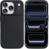image:imageTENOC Phone Case Compatible with iPhone 15 Black Case AntiFingerprint Protective Bumper Matte Cover for 61 InchBlack