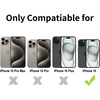 image:imageTENOC Phone Case Compatible with iPhone 15 Black Case AntiFingerprint Protective Bumper Matte Cover for 61 InchBlack