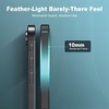 image:imageTENOC Phone Case Compatible with iPhone 15 Black Case AntiFingerprint Protective Bumper Matte Cover for 61 InchBlack