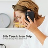 image:imageTENOC Phone Case Compatible with iPhone 15 Black Case AntiFingerprint Protective Bumper Matte Cover for 61 InchBlack