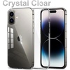 image:imageTENOC Phone Case Compatible with iPhone 15 Black Case AntiFingerprint Protective Bumper Matte Cover for 61 InchClear