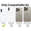 image:imageTENOC Phone Case Compatible with iPhone 15 Black Case AntiFingerprint Protective Bumper Matte Cover for 61 InchClear