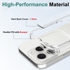 image:imageTENOC Phone Case Compatible with iPhone 15 Black Case AntiFingerprint Protective Bumper Matte Cover for 61 InchClear AntiYellowing